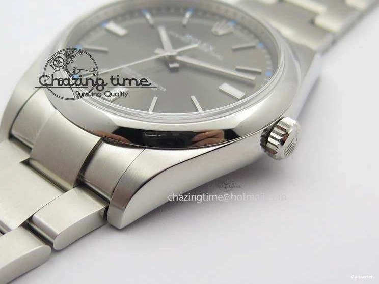 Perpetual 39mm Oyster Bracelet 114300 1:1 SS Best SA3132 Gray JF On Edition Dial 0306